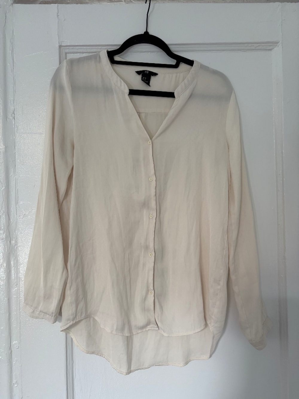 Flowy white shirt